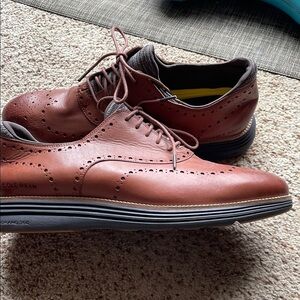 Cole Haan Men's Brown Leather Dress Shoes size 15